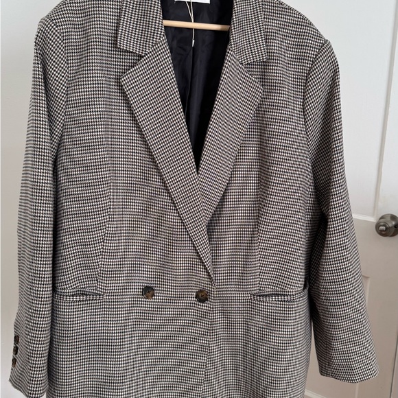 Mango Black and Gray Blazer - Picture 5 of 6